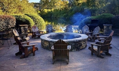 firepit outdoors